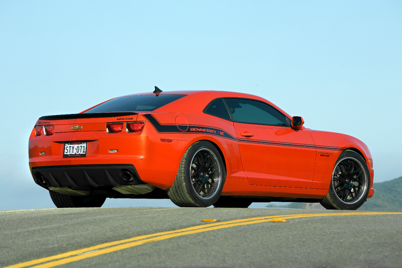Illustration for article titled Hennessey HPE550 Camaro Looks Ready To Ram 562 HP Down Your Gullet